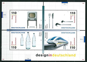 Германия 1999, Дизайн в Германии, блок